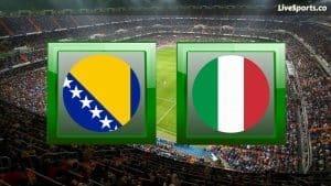 پیش بینی فوتبال ایتالیا بوسنی
