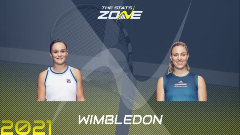 barty ashleigh vs kerber angelique wimbledon 21 background